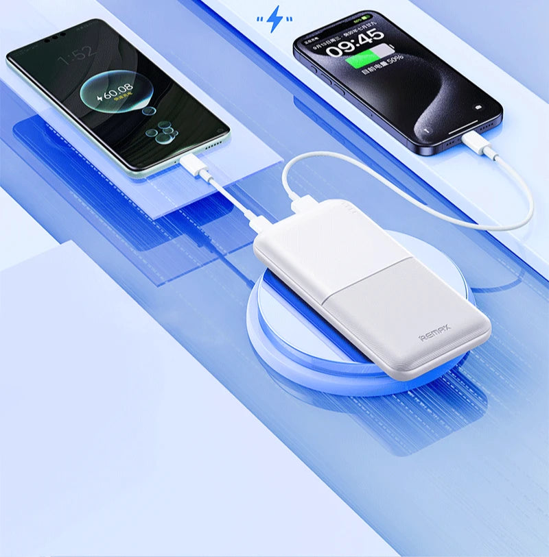 New Style Power Bank 20000mAh 10,000 Large Capacity Durable Fast Charging Mobile New Style Power Supply BCAK