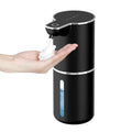 Automatic soap dispenser noncontact foam soap dispenser 380ml USB rechargeable adjustable foam suitable for kitchen and bathroom